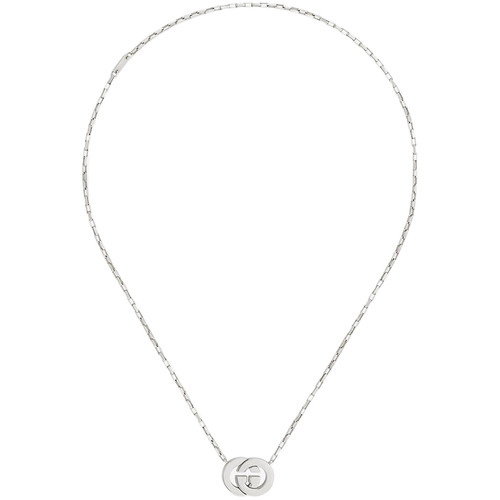 Gucci Interlocking G Necklace | Sterling Silver | 45 cm