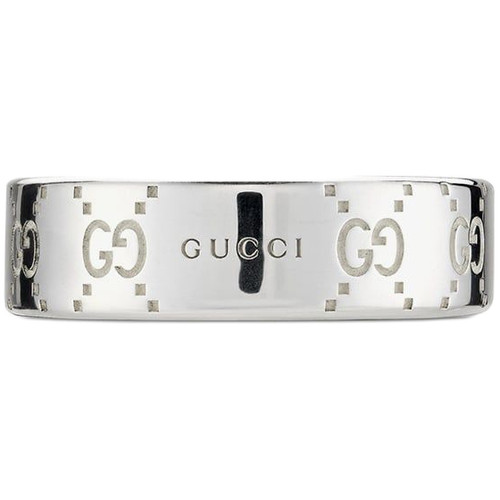 Gucci Signature Ring | Sterling Silver | 6mm | Size 12