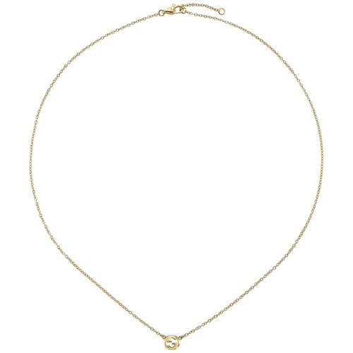 Gucci Small Interlocking G Motif Necklace | 18ct Yellow Gold