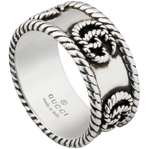 Gucci GG Marmont Ring | Sterling Silver | 9mm | Size 10