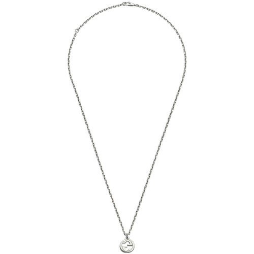 Gucci Interlocking G Polished Necklace | Sterling Silver