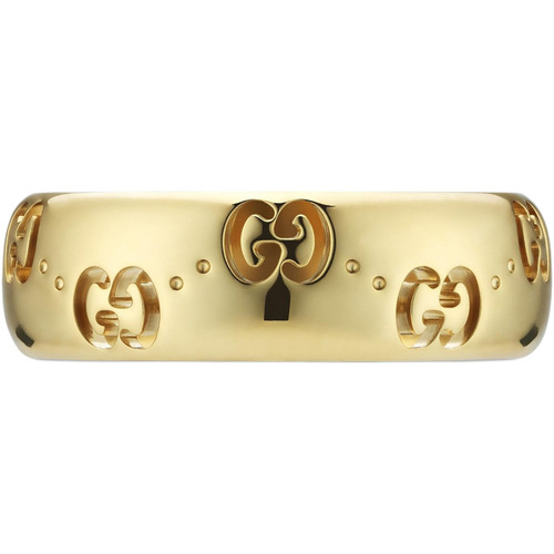 Gucci Icon Ring | 18ct Yellow Gold | 6mm | Size 13