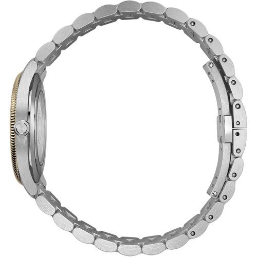 Gucci G-Timeless Slim Watch | Automatic | 40mm | Bi-Colour Silver