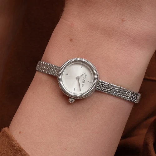 Olivia Burton Classic Finery Watch | 20mm | Quartz | Silver