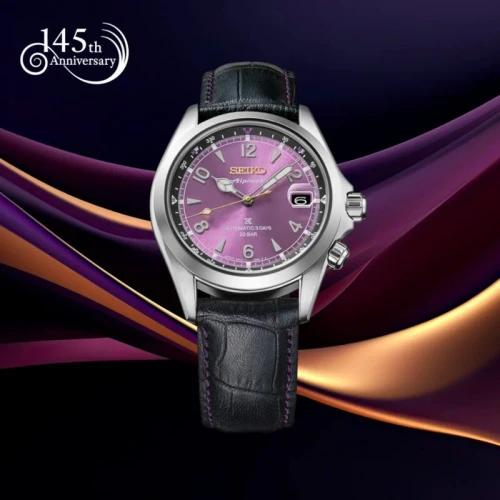 Seiko Prospex Alpinist Mechanical GMT Watch | 39.5mm | Automatic | 145th Anniversary | Limited Edition | Edo Purple
