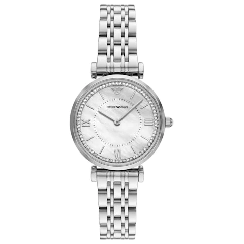 Emporio Armani Ladies Watch | 32mm | Quartz | Mother of Pearl