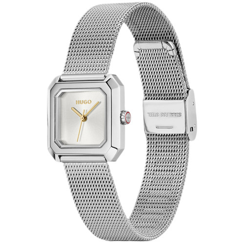 Boss Hazel IP Mesh Ladies Watch | Quartz | 24mm | Silver