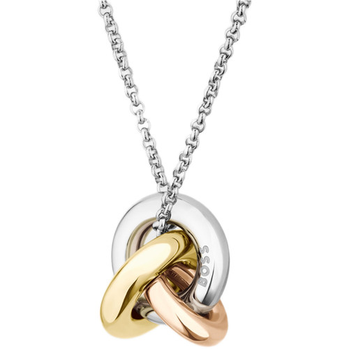 Boss Three-Tone Knot Necklace | Boss Logo