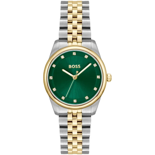 Boss Gracefull Ladies Watch | Quartz | 32mm | Green | Two Tone