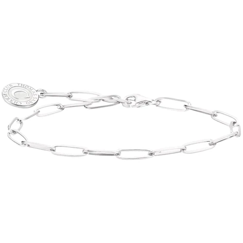 Thomas Sabo Bracelet with White Coin | Sterling Silver | X0286-007-21-L19