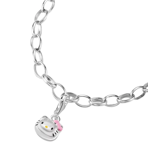 Thomas Sabo Charm Pendant Hello Kitty Head Pink Bow | 2251-M06-9