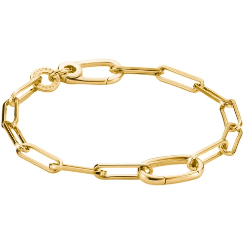 Thomas Sabo Charm Bracelet | 18k Gold-plated | Sterling Silver | C1205-413-39-L17