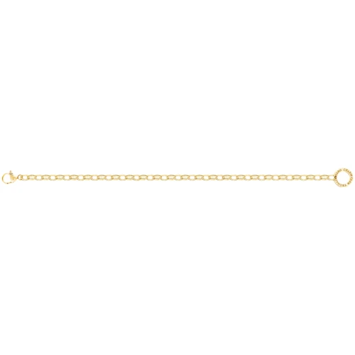 Thomas Sabo Charm Bracelet | 18k Gold-plated | Sterling Silver | X0163-413-39-L15,5
