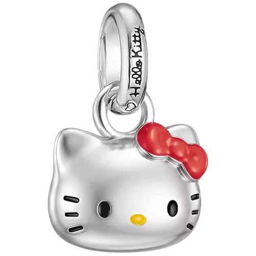 Thomas Sabo Charm Pendant Hello Kitty Head Red | Sterling Silver | CC1359-M06-10
