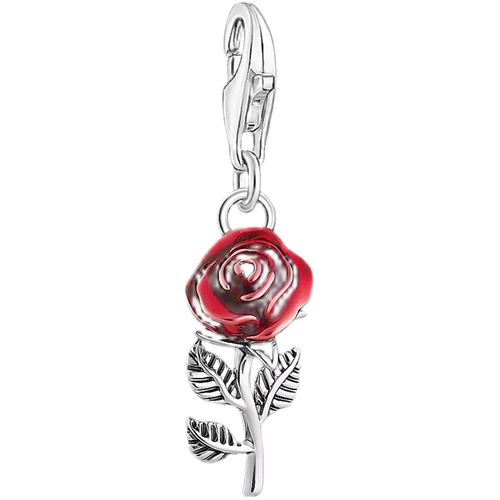 Thomas Sabo Charm Red Rose | Sterling Silver | 2076-664-10
