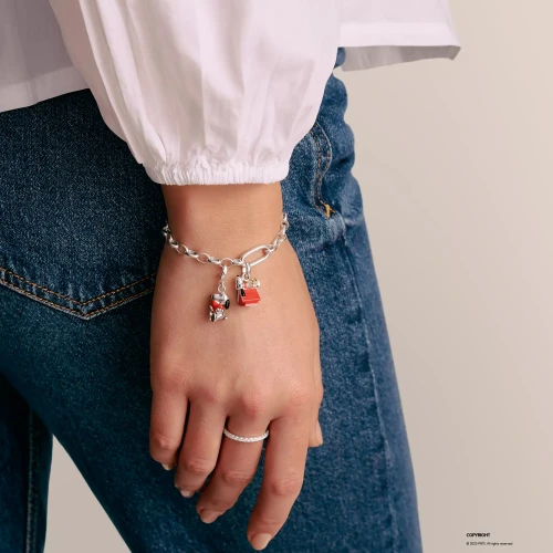 Thomas Sabo Charm | Snoopy with Woodstock Doghouse | Sterling Silver | CC1305-427-10