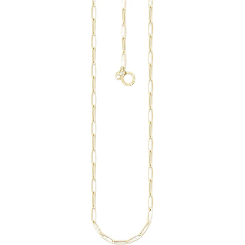 Thomas Sabo Club Paperlink Charm | 18k Yellow Gold Plated