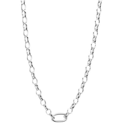 Thomas Sabo Connect Link Charm Necklace | Sterling Silver | Size 50