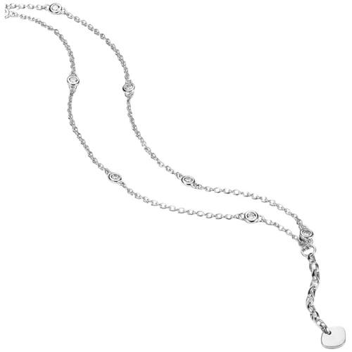 Thomas Sabo Double-Row Bracelet | Zirconia | Sterling Silver | 19 cm | A2216-051-14-L19V