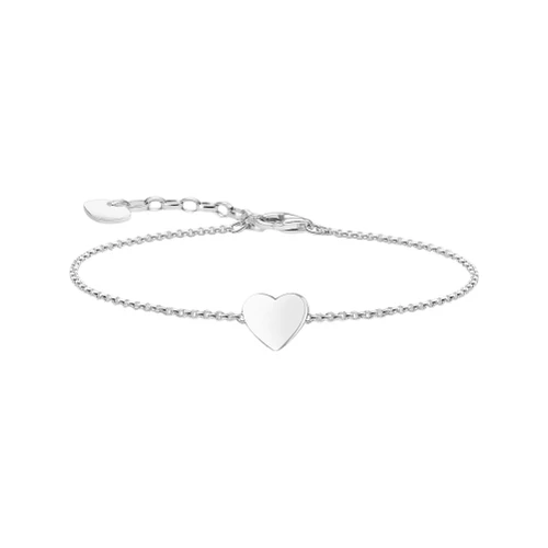 Thomas Sabo Heart Bracelet | Sterling Silver | A2044-001-21-L19V
