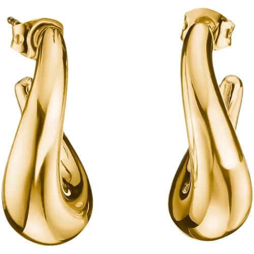 Thomas Sabo Hoop Earrings | 18k Gold Plated | CR768-M01-39