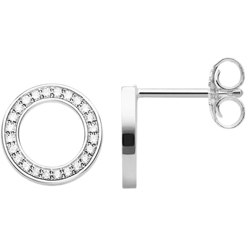 Thomas Sabo Large Circles Earrings | Sterling Silver | H1947-051-14