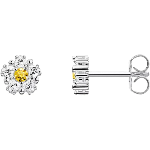 Thomas Sabo Lovely Daisy Small Flower Stud Earrings | Sterling Silver | H2297-051-4