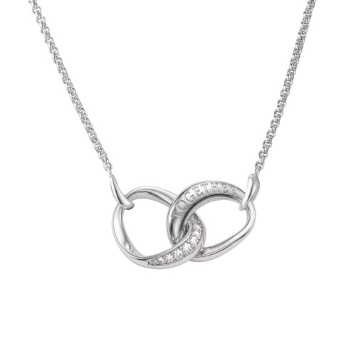 Thomas Sabo Necklace Together | White Zirconia | Sterling Silver | KE2380-051-14-L45V