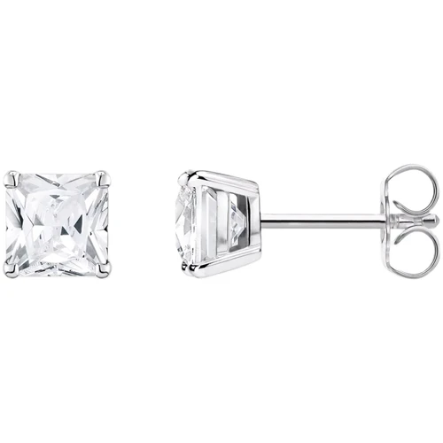 Thomas Sabo Princess Cut Stud Earrings | Sterling Silver | H2174-051-14