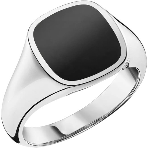Thomas Sabo Ring | Classic Black | Onyx Stones | TR2332-024-11-58