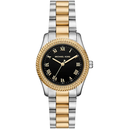Michael Kors Ladies Lexington Watch | 33mm | Quartz | Black