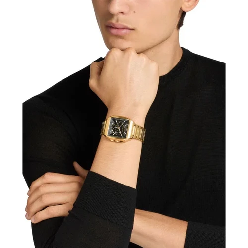 Michael Kors Hayes Chronograph Watch | 40mm | Quartz | Black | Gold