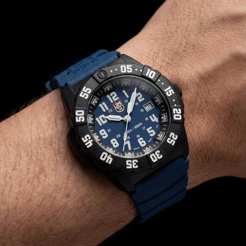 Luminox Navy Seal 3550 Series Watch | Swiss Quartz | 44mm | Blue