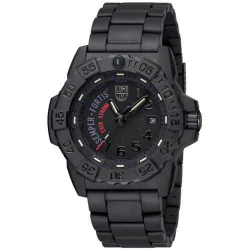 Luminox Navy Seal Watch | Limited Edition Semper-Fortis | Swiss Quartz | 45mm | Black