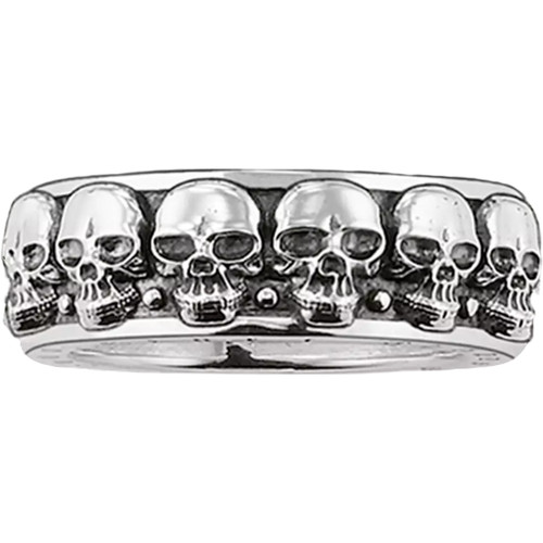 Thomas Sabo Skulls Ring | Sterling Silver | Size 66
