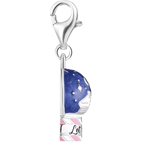 Thomas Sabo Snowglobe Charm | Snowball with Cold Enamel | Sterling Silver