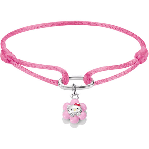 Thomas Sabo Textile Bracelet | Hello Kitty Pink | A2243-M07-9-L24V