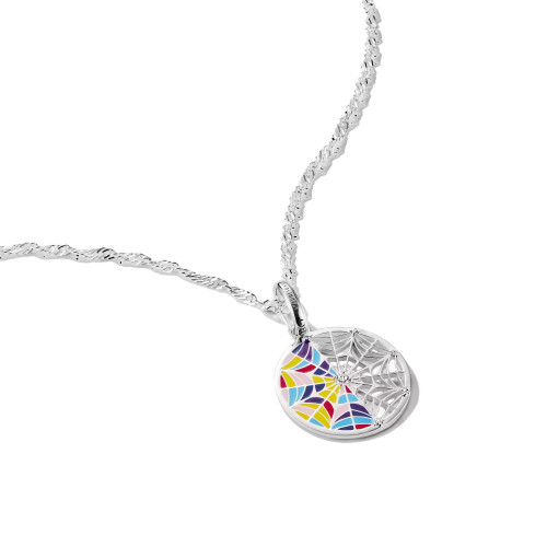 Thomas Sabo Wednesday Window Twisted Chain Necklace | Sterling Silver