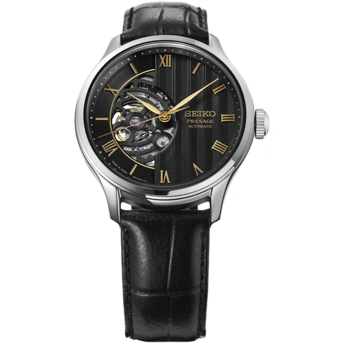 Seiko Presage Japanese Zen Garden Watch | 41.8mm | Automatic | Black