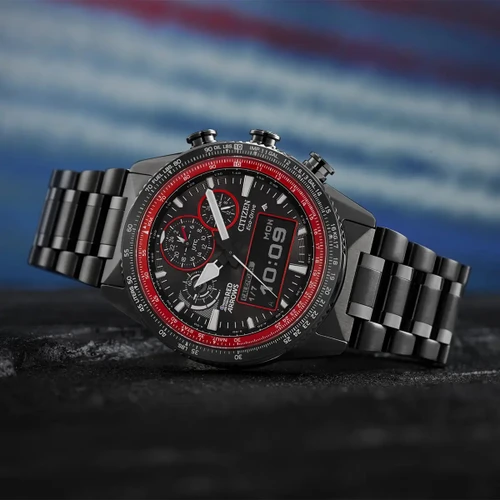 Citizen Red Arrows Promaster Skyhawk Watch | 200M | Eco Drive | 43mm | Black