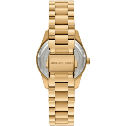 Michael Kors Mini Lexington Pave Ladies Watch | 33mm | Quartz | Green | Gold