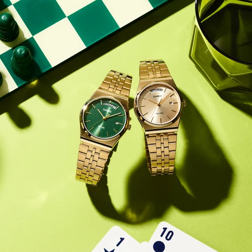 Casio Round Everyday Watch | 40mm | Quartz | Green