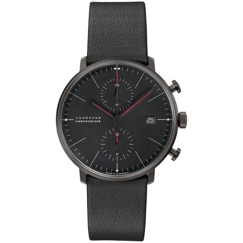 Junghans Max Bill Chronoscope Watch | Automatic | 40mm | Black