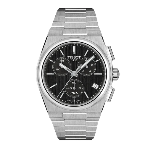 Tissot PRX Chrono Watch | 41mm | Swiss Automatic | Black