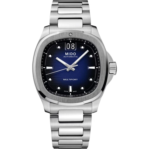 MIDO Multifort TV Big Date Watch | 40mm | Swiss Automatic | Blue