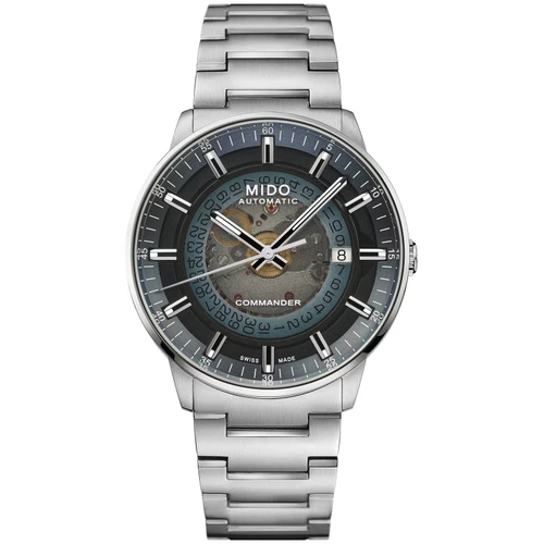 MIDO Commander Gradient Watch | 40mm | Swiss Automatic | Smoky Blue