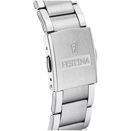Festina Timeless Chronograph Watch | Quartz | 43.5mm | Black