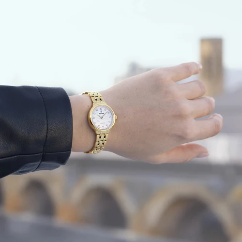 Festina Mademoiselle Watch | Quartz | 26mm | Nacre | Gold Bracelet | Sapphire Crystal