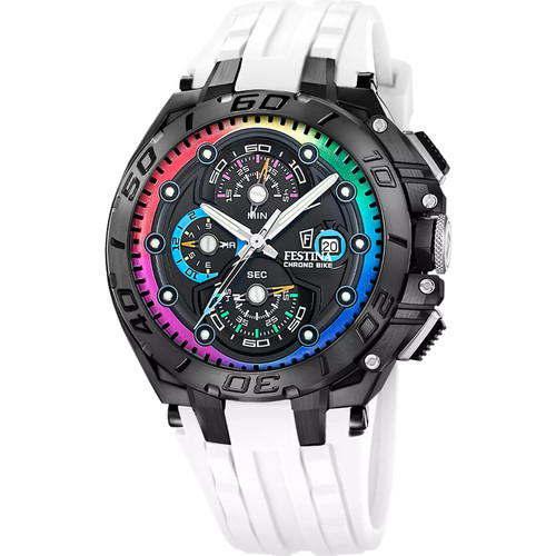 Festina Special Edition Watch | 200M | Quartz | 46mm | Black | Black Bracelet | Limited Edition