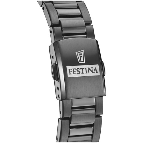 Festina Automatic Watch | Automatic | 42.8mm | Black | Black Bracelet